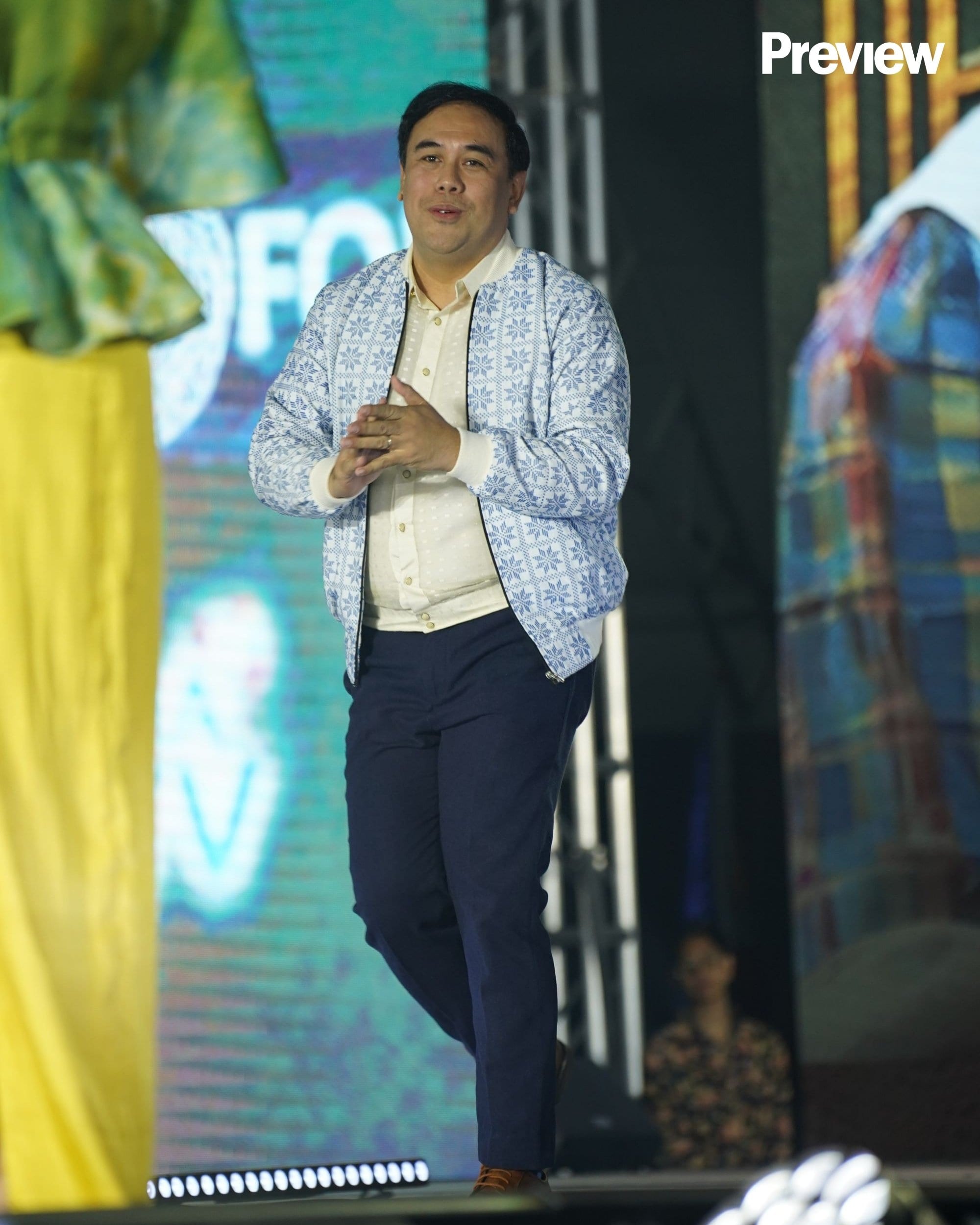 DOST-PTRI Director IV Dr. Julius L. Leaño Jr. at the 2025 Stitch-Off